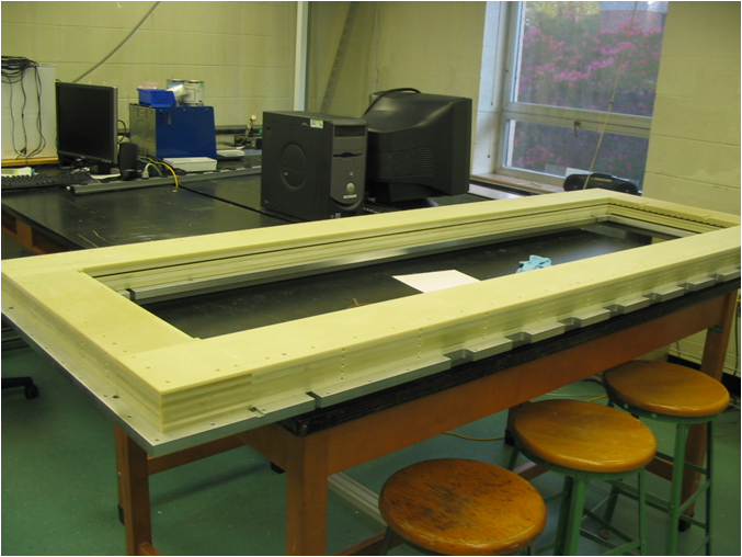 dry stack of G10 frames